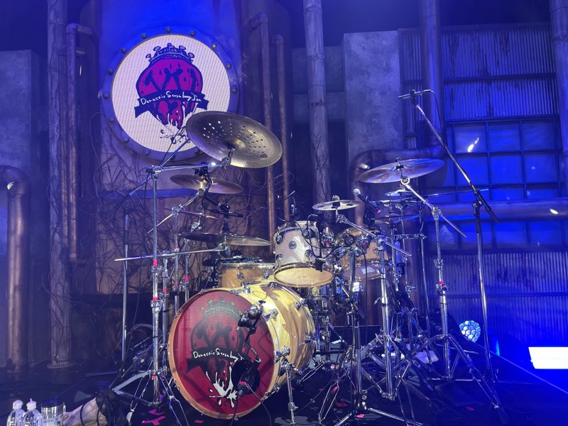 V系バンド vistlip Tohya様 ドラムヘッドプリント制作実例