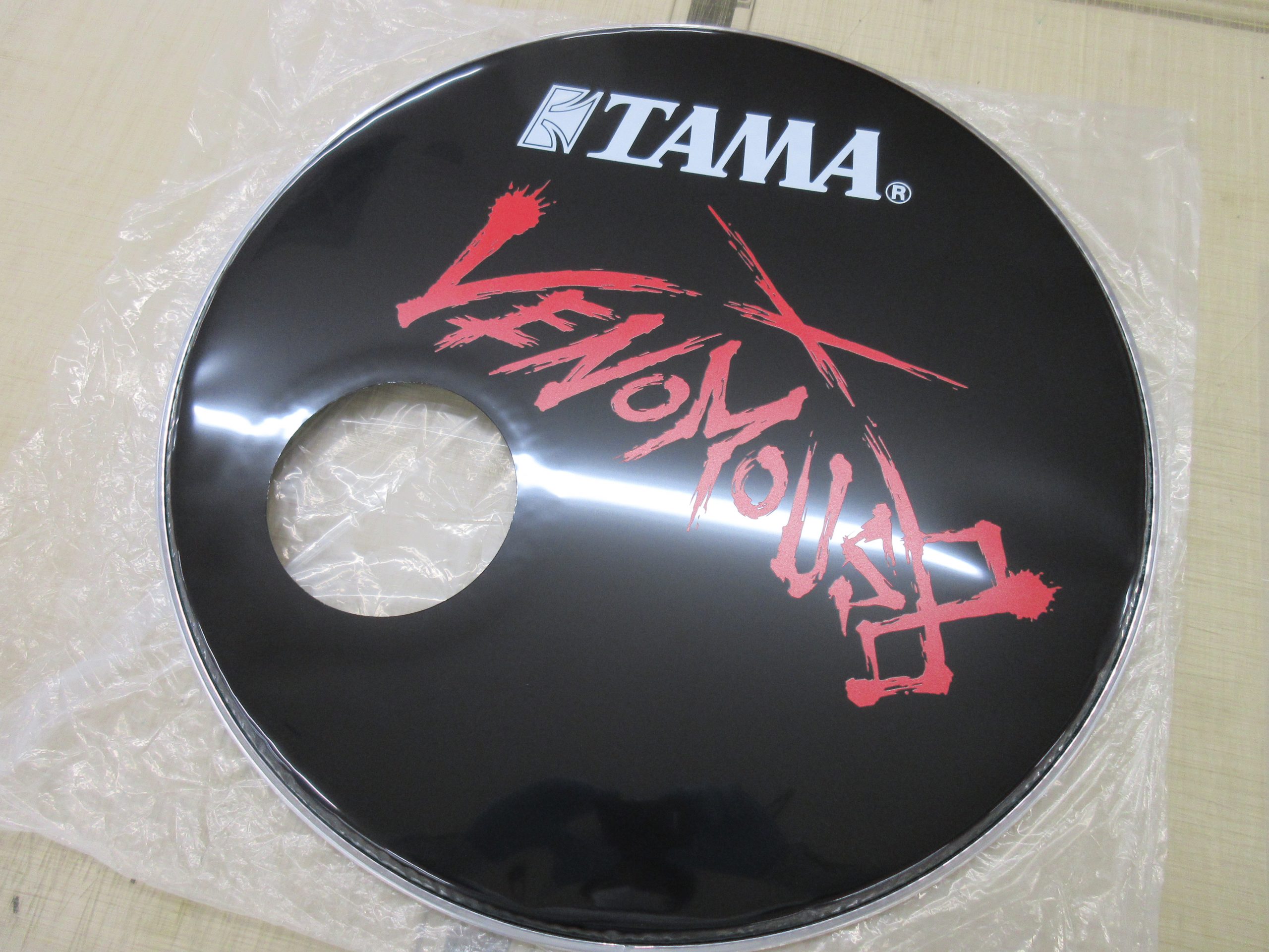 株式会社 東北新社 エンタメ開発事業部様 ドラムヘッドプリント制作実例