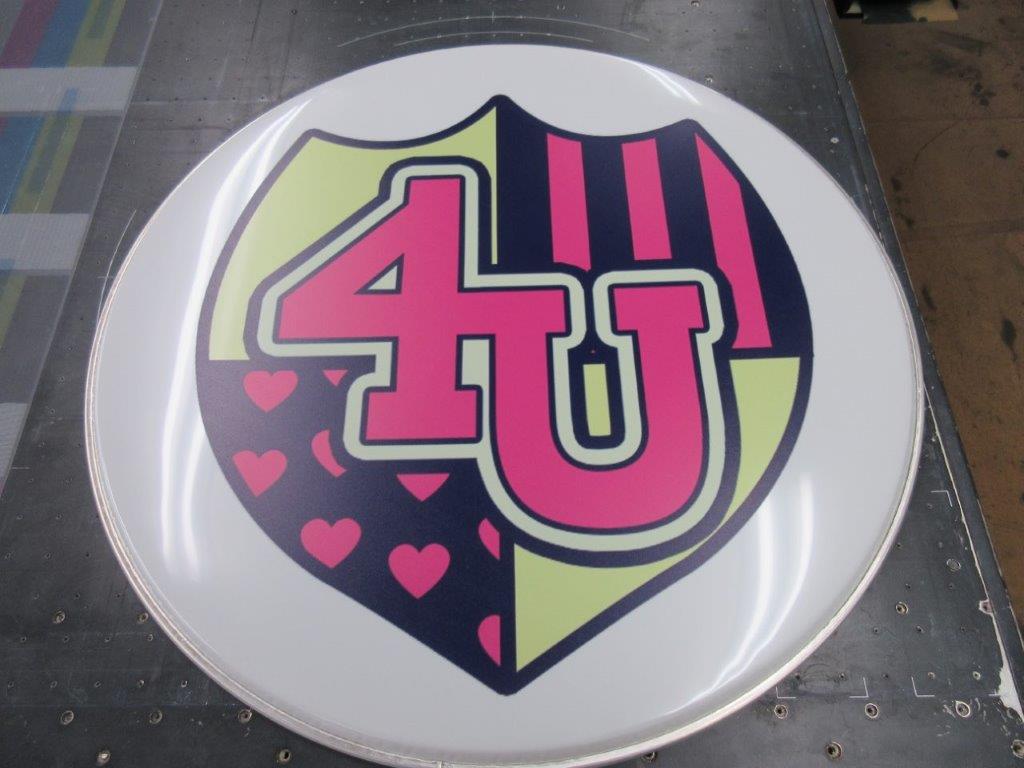 Tokyo 7th Sisters ナナシス 4U 佐伯ヒナ様 ドラムヘッドプリント制作実例