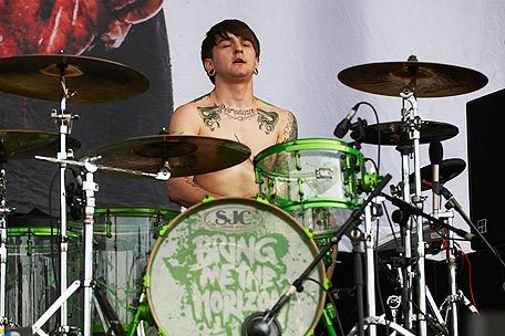 Bring Me The Horizon・Matt Nichollsドラムセット