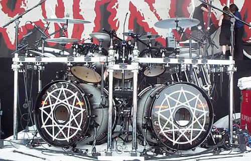 元Slipknot Joey Jordison ドラムセット
