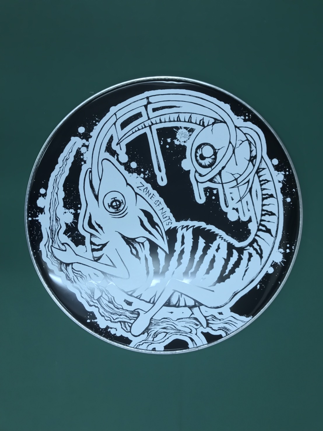 Planet CHILD Music 所属 V系バンド ZON 834様 ドラムヘッドプリント制作実例